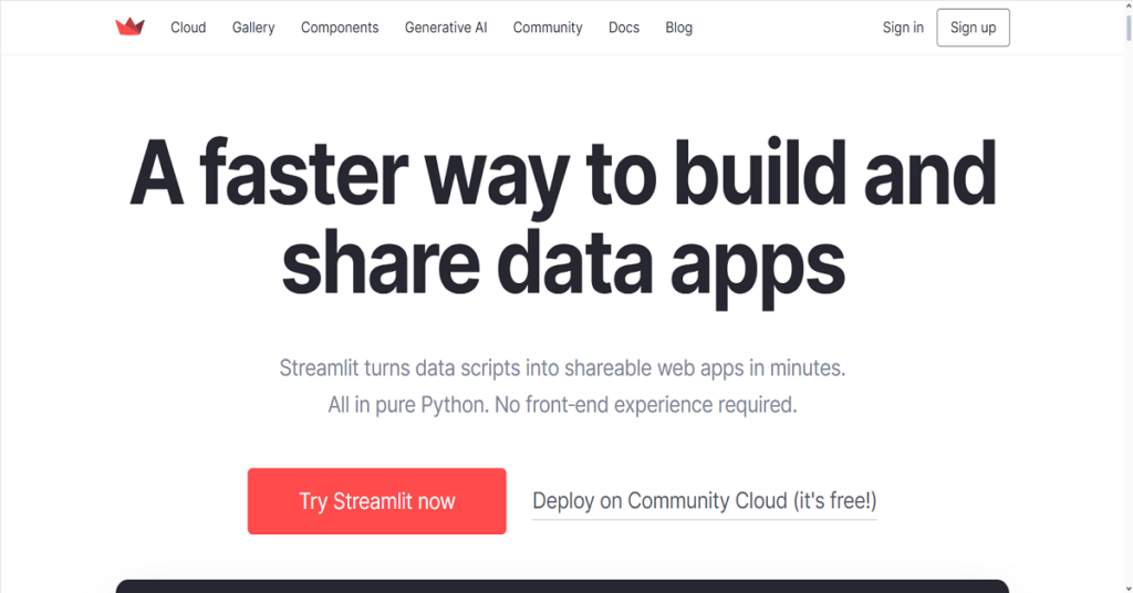 Featured image for "Databutton Review: Build Data Apps Fast (No-Code)!" showcasing a futuristic tech interface with a laptop displaying a data app, neon blue and purple accents, and bold title overlay.
