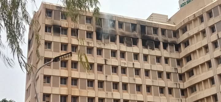 North-West University fire destroys millions in property at Kano campus. No lives lost, one staff injured. Cause likely electrical spark