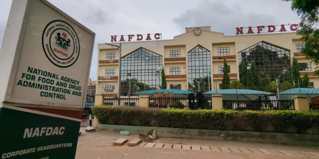 NAFDAC officials warn students about drug abuse dangers during the Consumer Safety Club inauguration at Ajibode High School in Oyo State