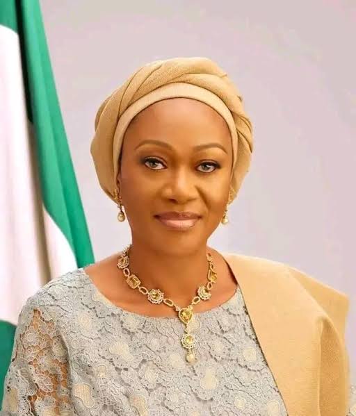 Nigeria's First Lady at the OAFLAD Steering Committee meeting.