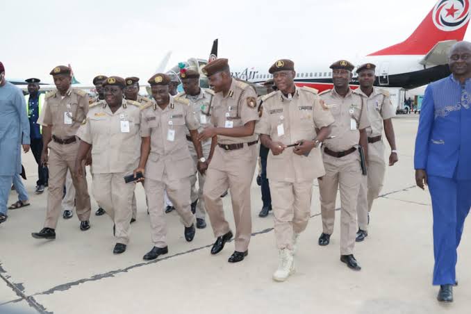 Suspect in human trafficking arrest in Sokoto, Nigeria Immigration Service.
