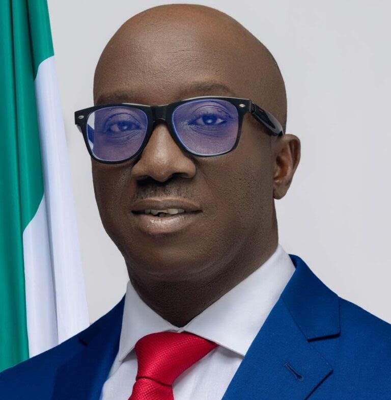 Governor Okpebholo pledges Edo Governor Uromi compensation for families of slain hunters. Financial aid promised as protests demand justice for victims