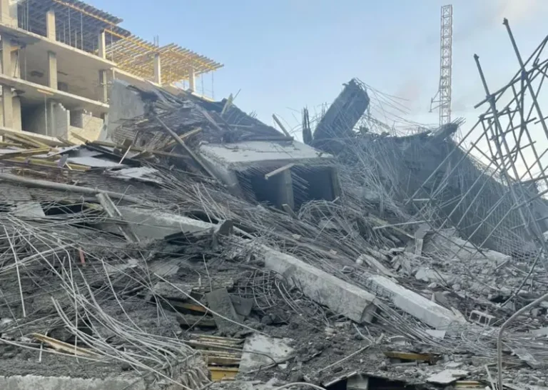 Lagos Island building collapse: 2 rescued from rubble at 4 Agarawu St. construction site. No deaths confirmed. Read the latest news & safety concerns.