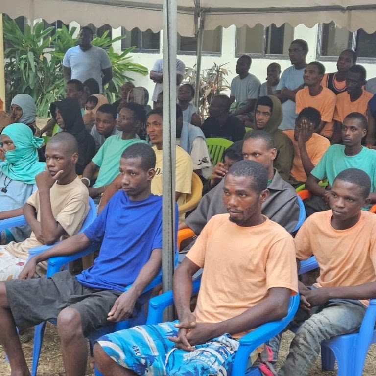 219 Nigerians rescued Ghana from traffickers in a major raid. Victims were forced into cybercrime. Read details on the rescue & return to Nigeria