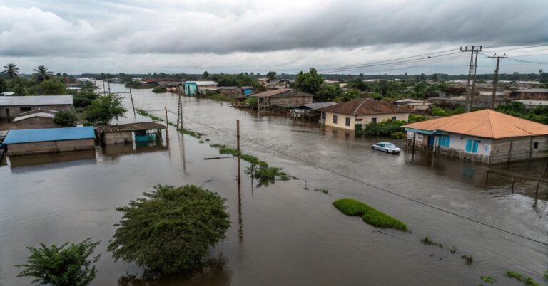 High Nigeria flood risk 2025 affects 1,249 communities in 33 states+FCT. Minister details forecast, urges preparedness & outlines plans