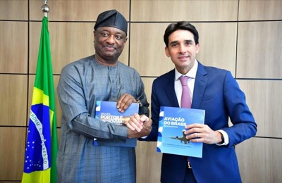 Nigeria Brazil air service agreement nears. Direct flights to boost tourism, trade. Technical group to finalize deal soon.