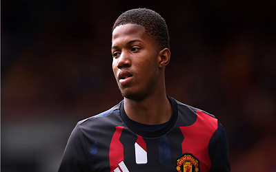 See Man Utd's youngest lineup take the field in the Premier League. Manager Amorim starts teenagers Chido Obi and Harry Amass against Brentford.