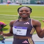 Nigeria's Favour Ofili set a new 150m world record at the Adidas Atlanta City Games. Tobi Amusan and Udodi Onwuzurike also performed.