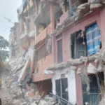 A Lagos building collapse in Mushin left one dead and three injured. The building was under construction. Rescue efforts continue.