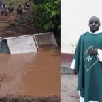 Tragic Niger State flood deaths as Catholic priest Father James Omeh and Charity John are swept away. Incident at collapsed Lapai-Gulu bridge.