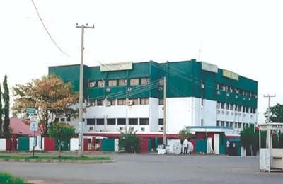 FCTA enforces PDP Secretariat shutdown in Abuja over 28 years of unpaid ground rent. Property owned by Senator Samaila Mamman Kurfi.