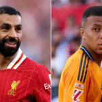 Kylian Mbappe European Golden Shoe winner for the first time. Real Madrid star scored 31 La Liga goals, earning 62 points. Salah second.