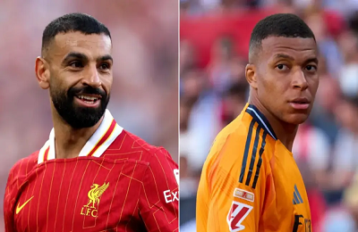 Kylian Mbappe European Golden Shoe winner for the first time. Real Madrid star scored 31 La Liga goals, earning 62 points. Salah second.