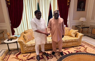 Suspended Rivers Governor Fubara meets President Tinubu in Lagos. This Fubara visit comes amid Rivers' state of emergency & Fubara's suspension