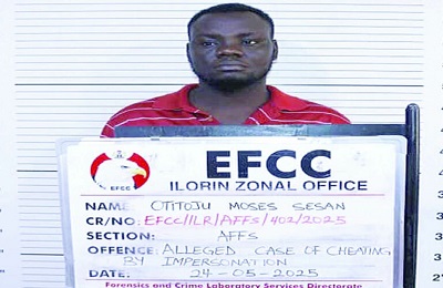 Cybercrime conviction Nigeria: Federal High Court Ilorin sentences gospel singer Moses Otitoju and 8 others for fraud. EFCC secures convictions.