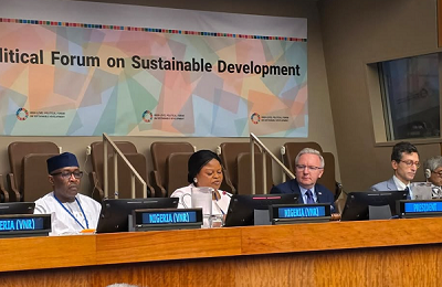 Nigeria presents mixed SDG progress at 2025 UN Forum. Princess Orelope-Adefulire reports 34.6% improvement, calls for global partnerships