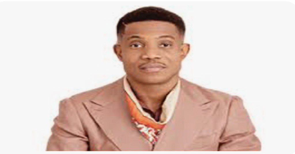 Pastor Jerry Eze leading live YouTube prayer stream that generates millions in Super Chat revenue for Nigerian ministry