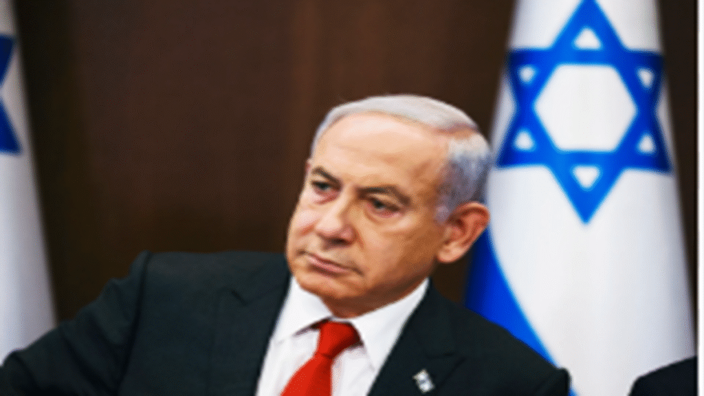 Israeli cabinet meeting where Gaza hostage release deal was approved by Prime Minister Netanyahu's government